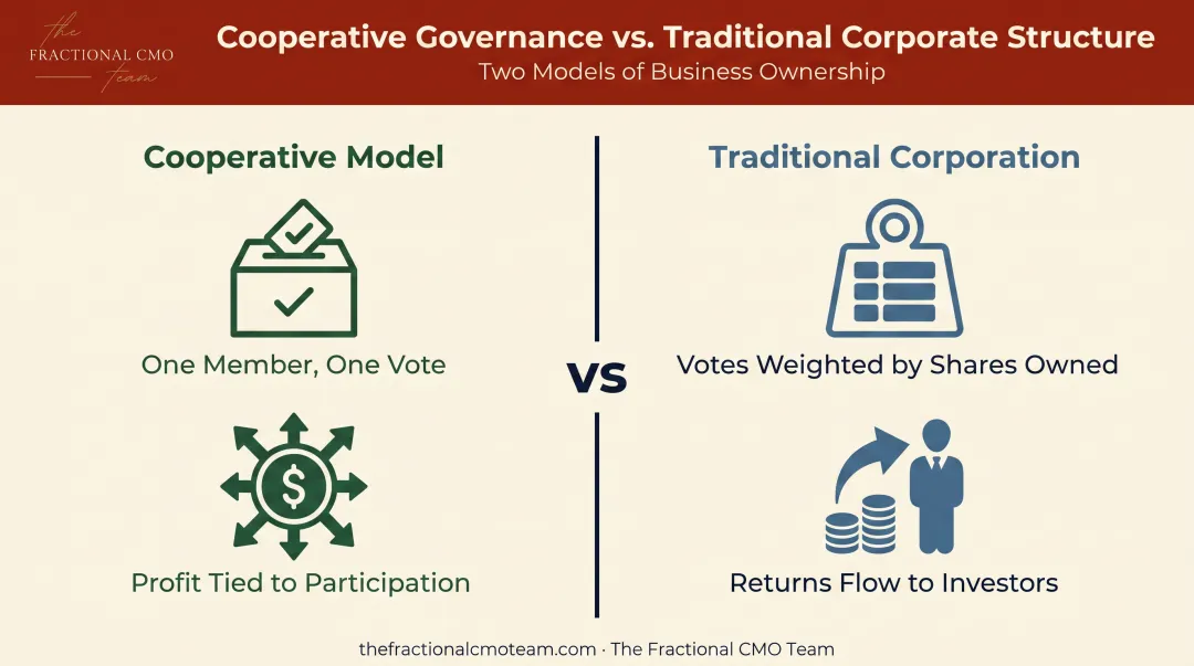 Cooperative governance model one-member-one-vote versus shareholder voting rights