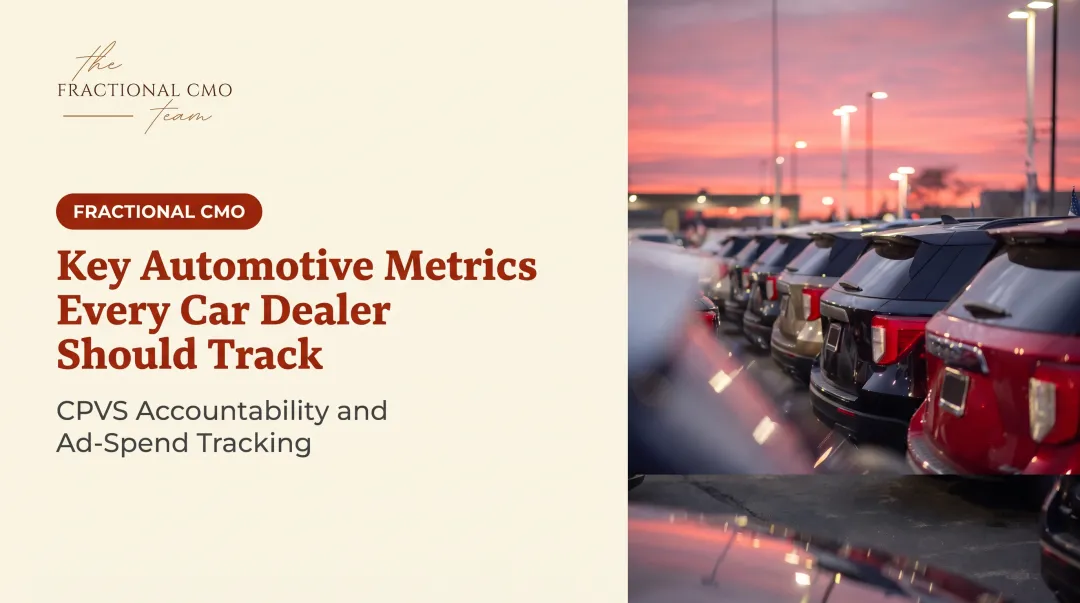 Key Automotive Metrics Every Car Dealer Should Track