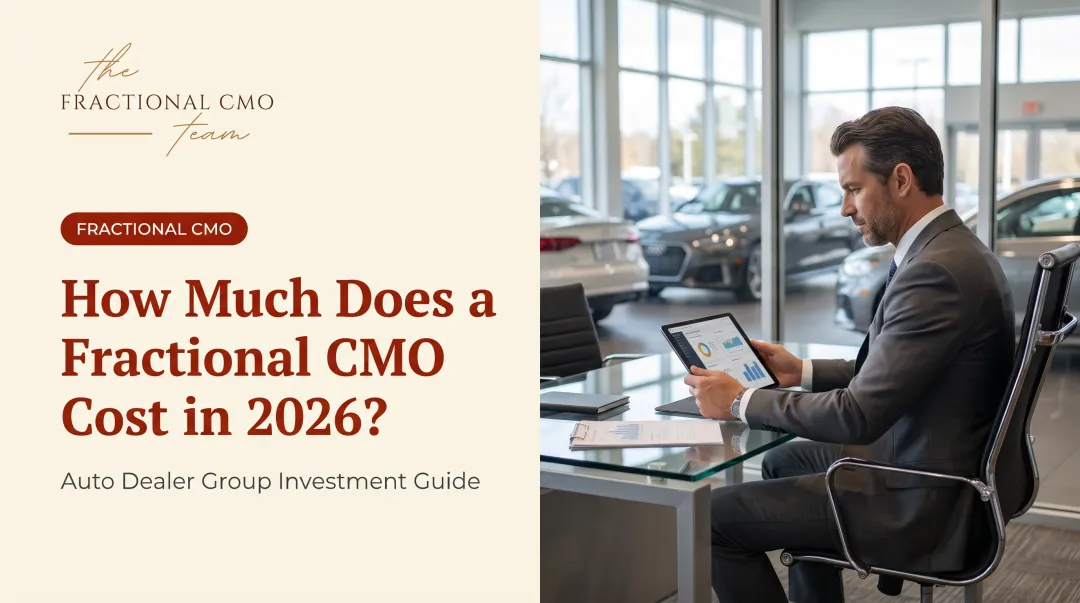 How Much Does a Fractional CMO Cost in 2026?