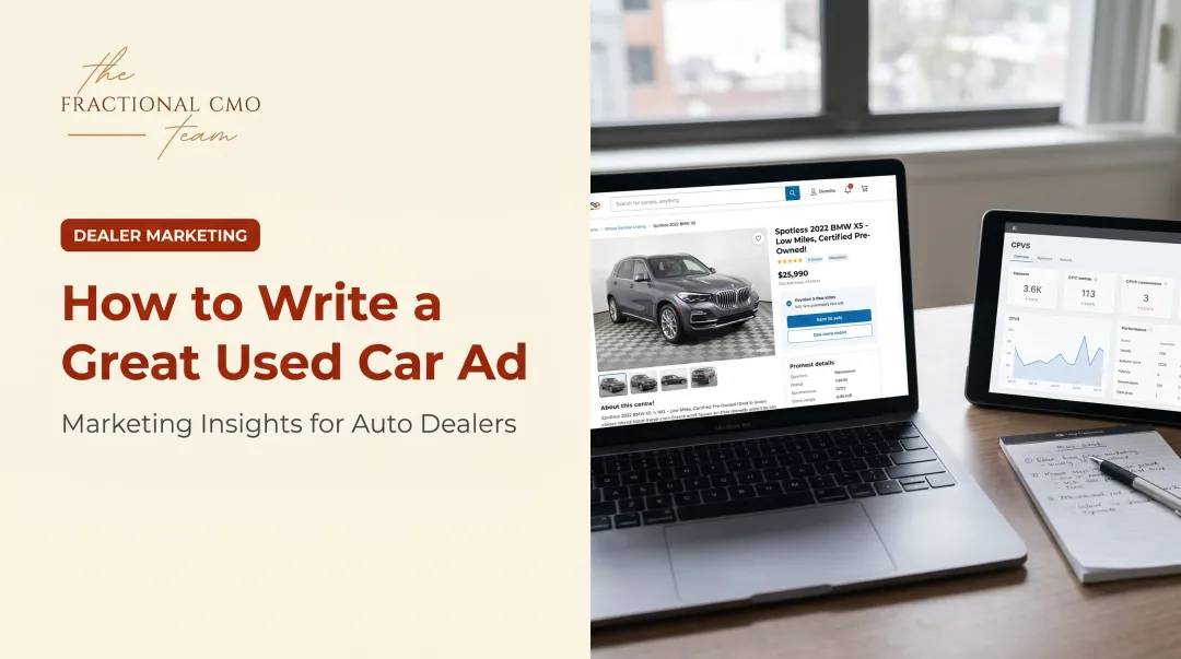 How to Write a Great Used Car Ad