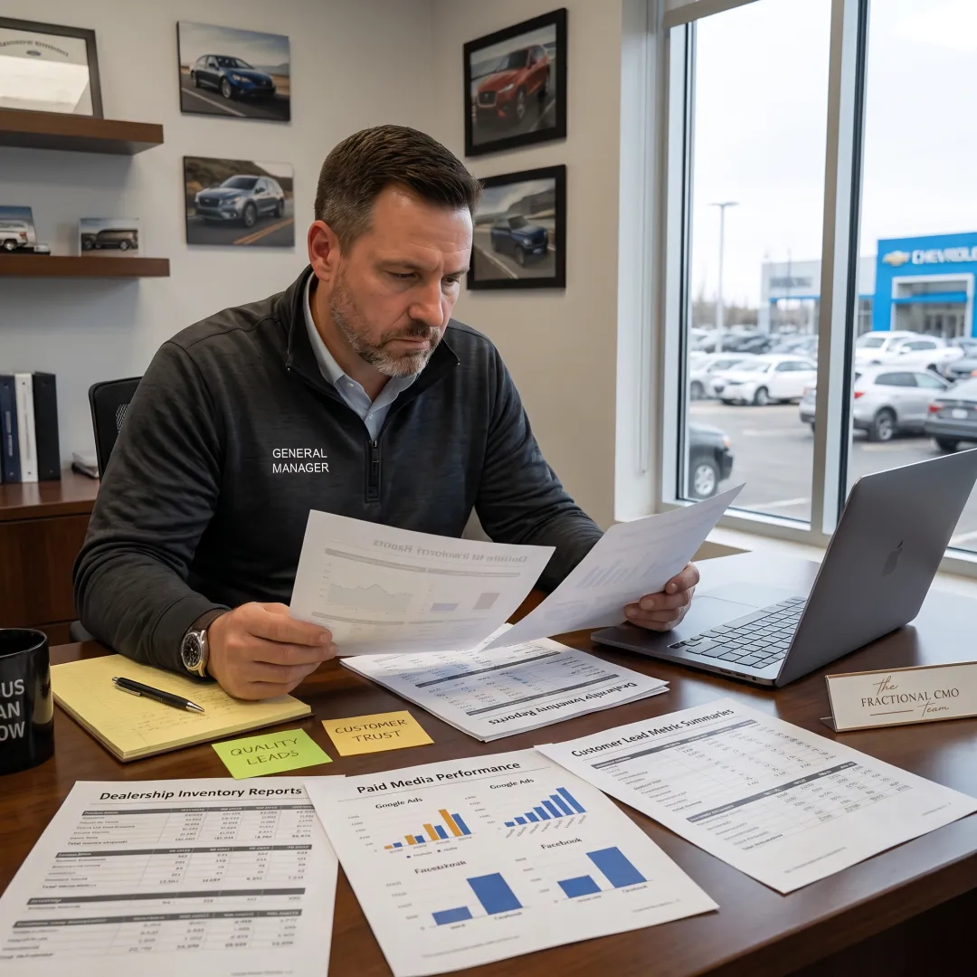 Automotive marketer planning inventory-based advertising
