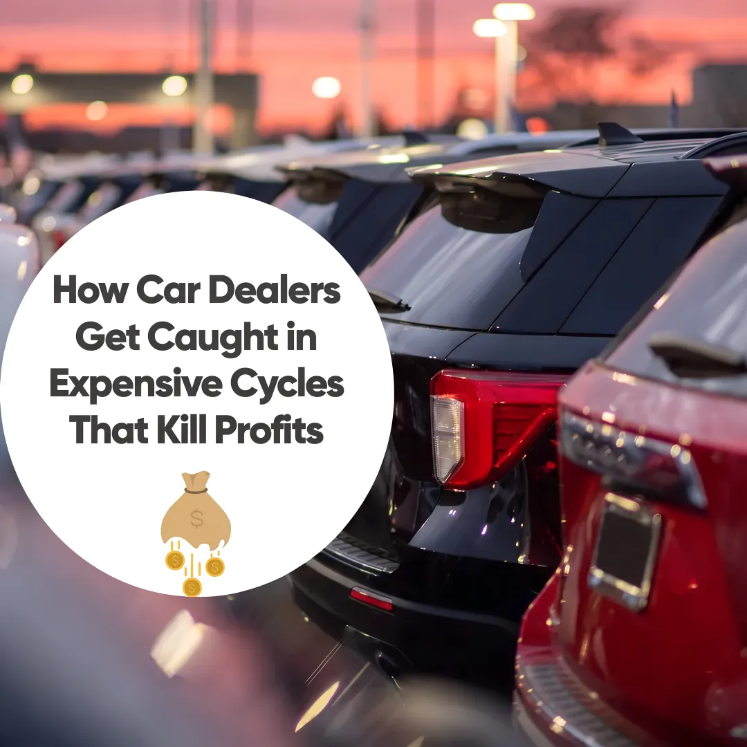 Strategist reviewing dealership marketing performance
