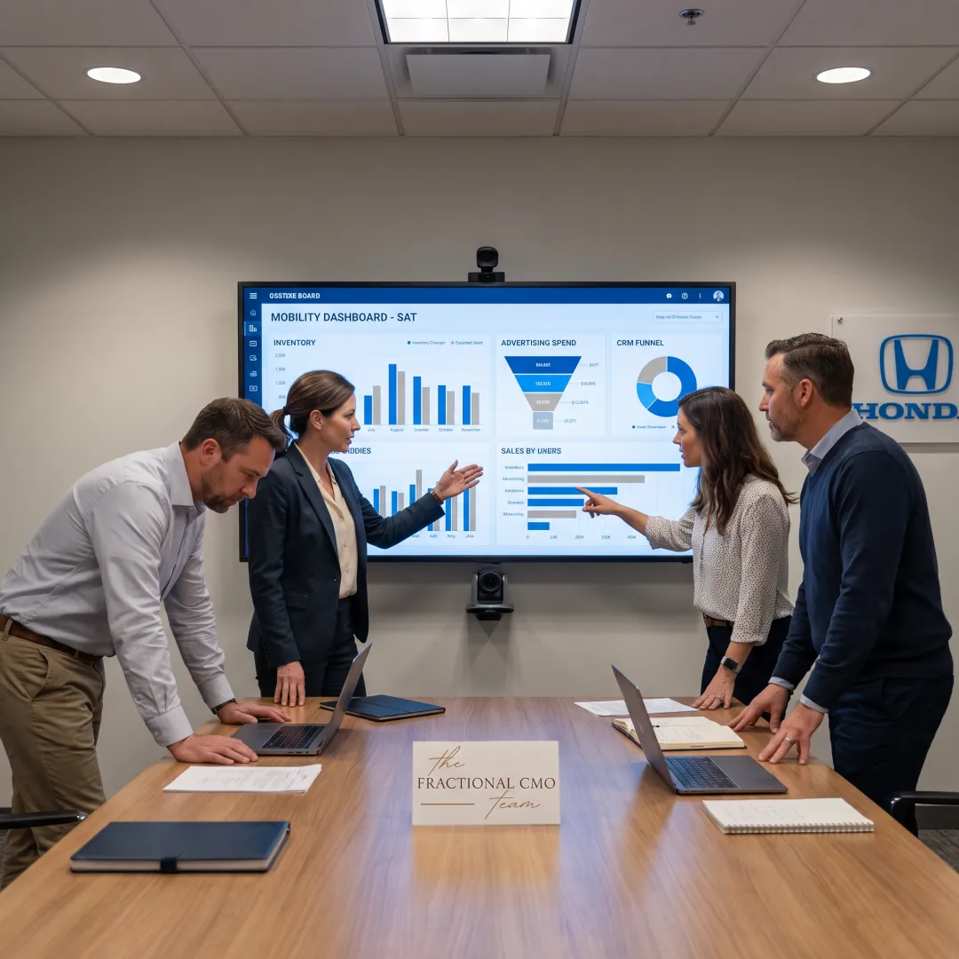 Dealership marketing strategy and performance review