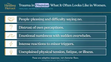 Five common trauma manifestations in women disguised as personality traits or habits