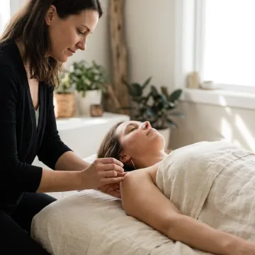 Women’s health acupuncture wellness session