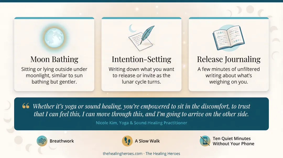 Full moon self-care comparison of practical sleep tips and ritual practices