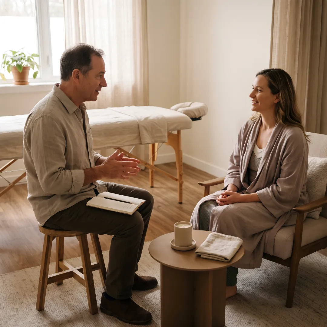 Acupuncture consultation for women’s wellness