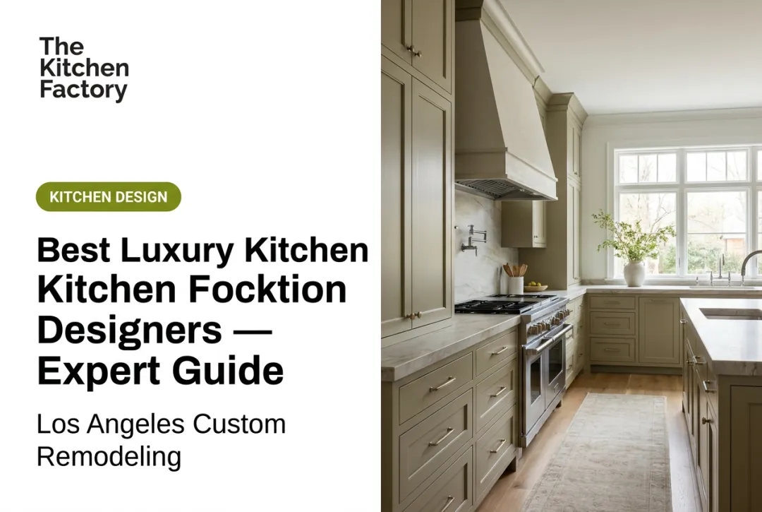 Best Luxury Kitchen Designers — Expert Guide