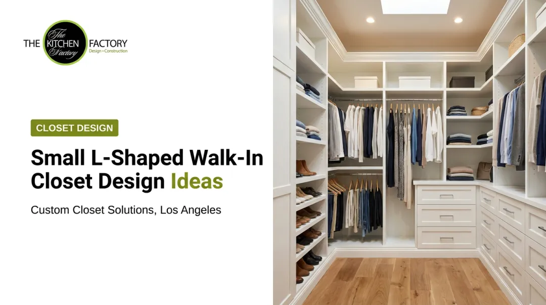 Small L-Shaped Walk-In Closet Design Ideas
