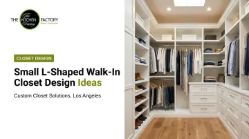 Small L-Shaped Walk-In Closet Design Ideas