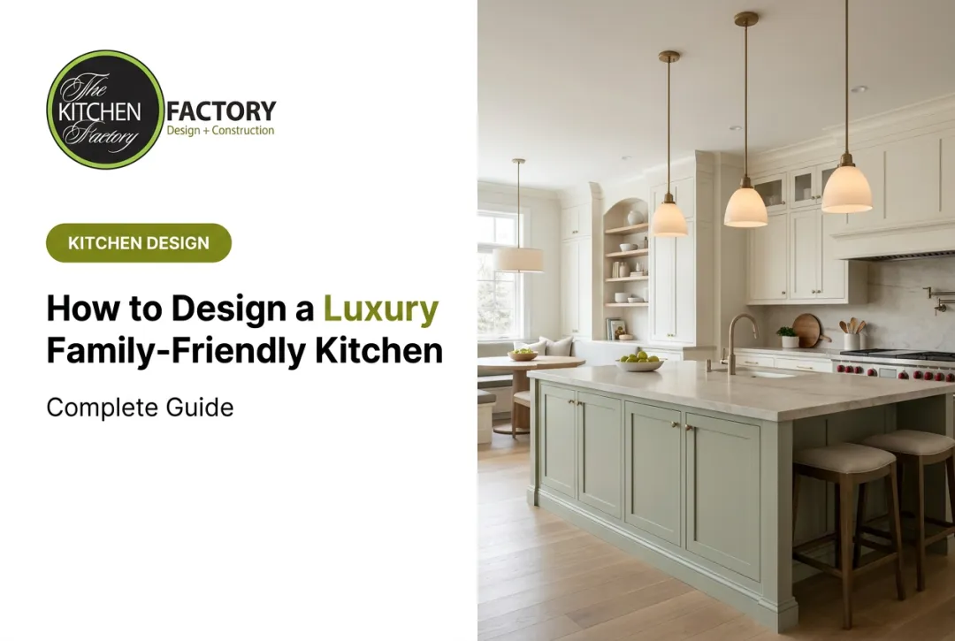 How to Design a Luxury Family-Friendly Kitchen: Complete Guide
