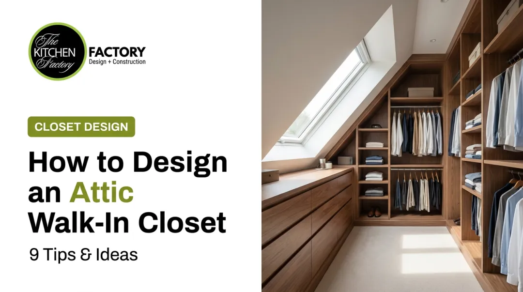 How to Design an Attic Walk-In Closet: 9 Tips & Ideas