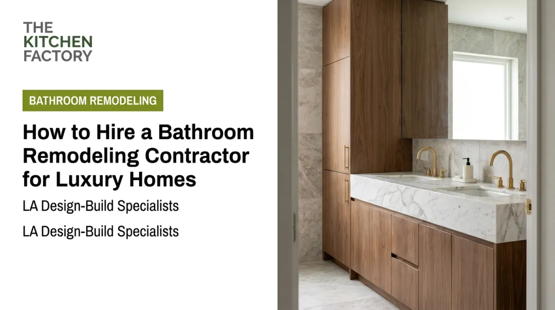 How to Hire a Bathroom Remodeling Contractor for Luxury Homes