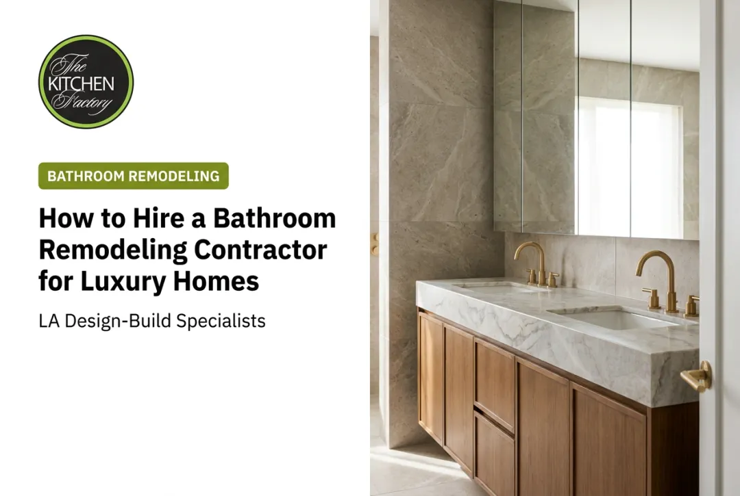 How to Hire a Bathroom Remodeling Contractor for Luxury Homes