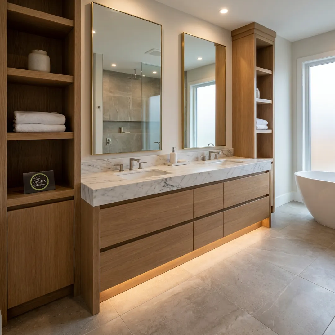 Custom Bathroom Cabinets & Cabinetry Services