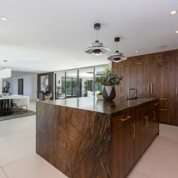 Luxury custom cabinetry in a modern kitchen