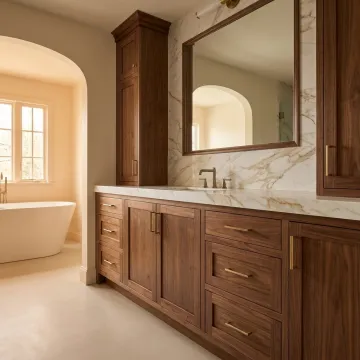 Luxury custom bathroom remodel