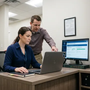 Dental practice compliance and IT security support