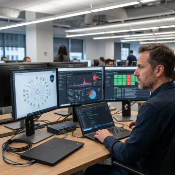 Cybersecurity monitoring for a small business network