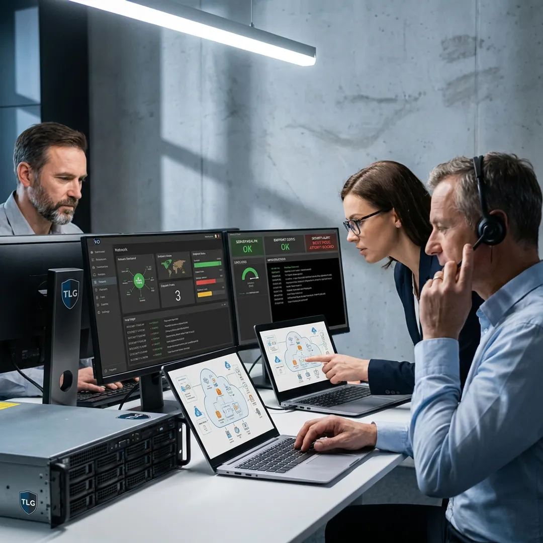 Business IT support and cybersecurity management