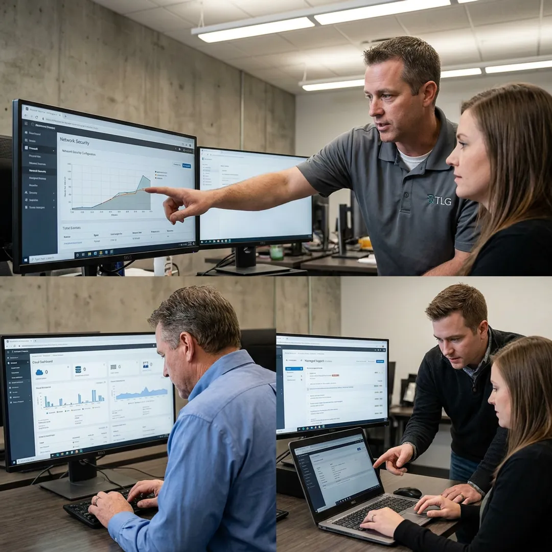 Business IT support and cybersecurity management
