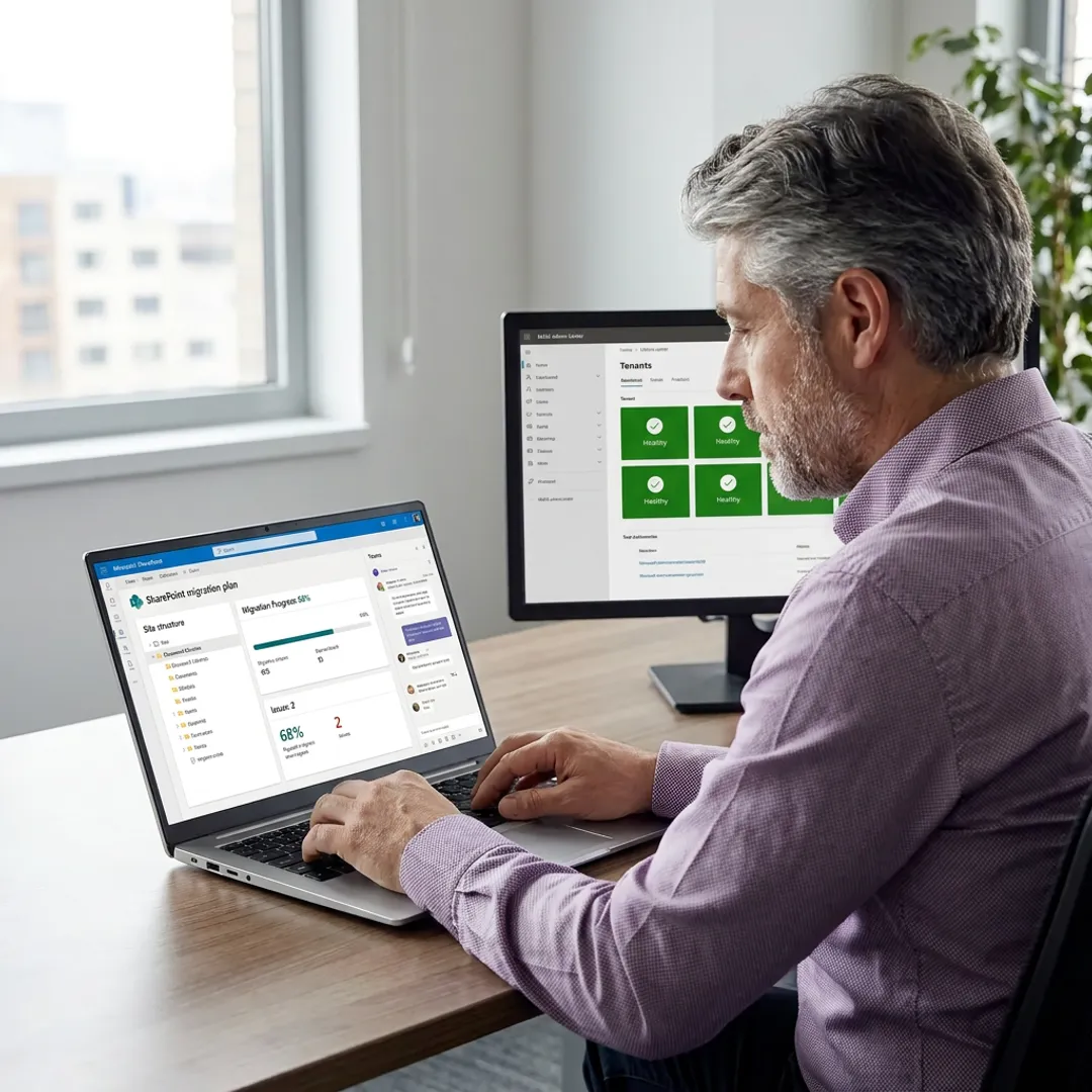 Consultant planning a SharePoint migration