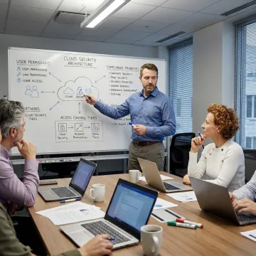 Consultant planning cloud security improvements