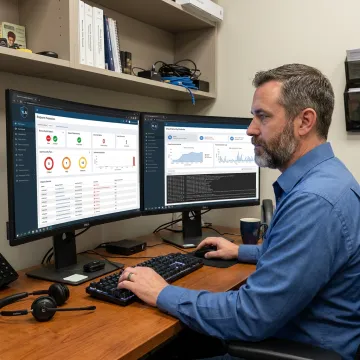 Managed cybersecurity support for business network