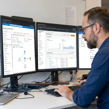 Managed cloud support dashboard and engineer