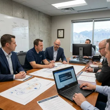Business IT compliance planning session