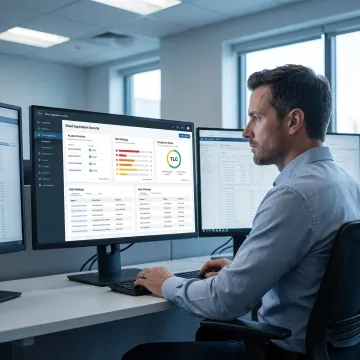Cloud security assessment dashboard and analyst
