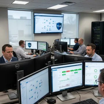 Managed IT and cybersecurity support for a business office