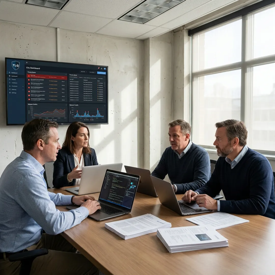 Co-managed IT support planning session