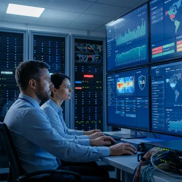 Managed cloud hosting dashboard and server monitoring
