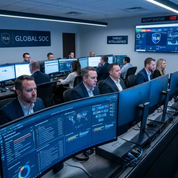 Cybersecurity monitoring dashboard for managed service providers