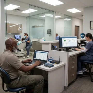 IT consultant supporting a dental practice