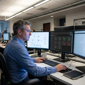 Business IT support and network security review