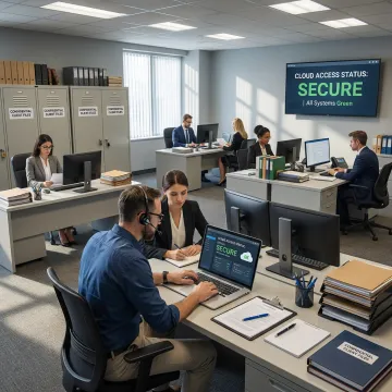 Secure IT systems for a law office