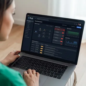 Secure cloud management dashboard and cybersecurity monitoring