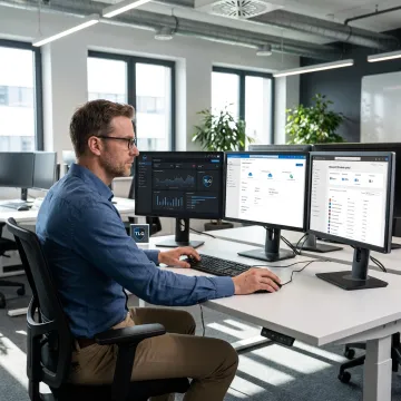 Managed IT support for business operations