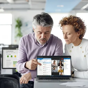 Managed Microsoft 365 email and cloud services dashboard