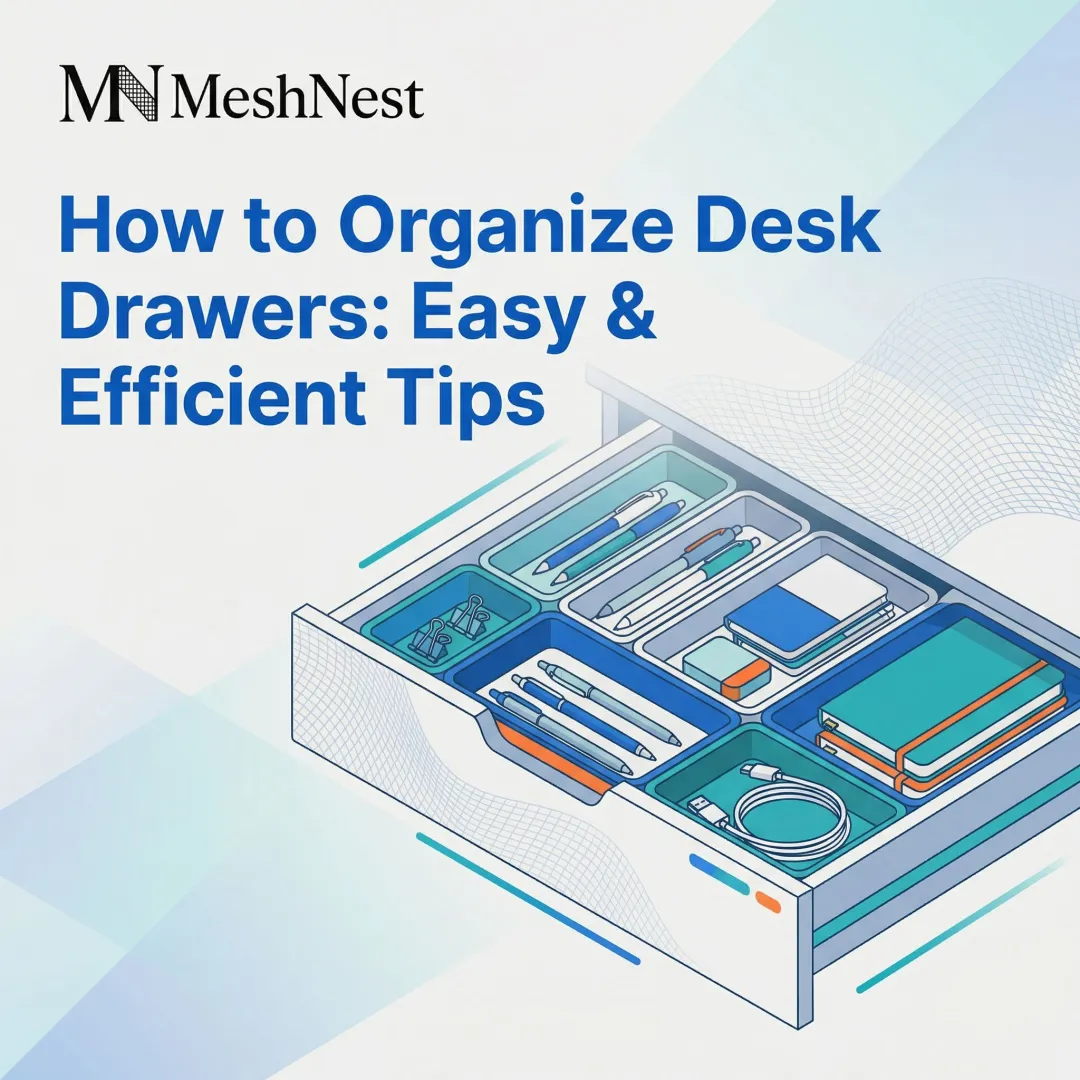 How to Organize Desk Drawers: Easy & Efficient Tips