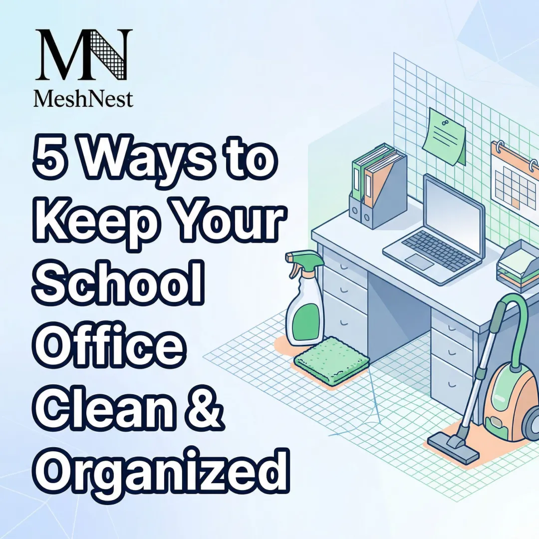 5 Ways to Keep Your School Office Clean & Organized