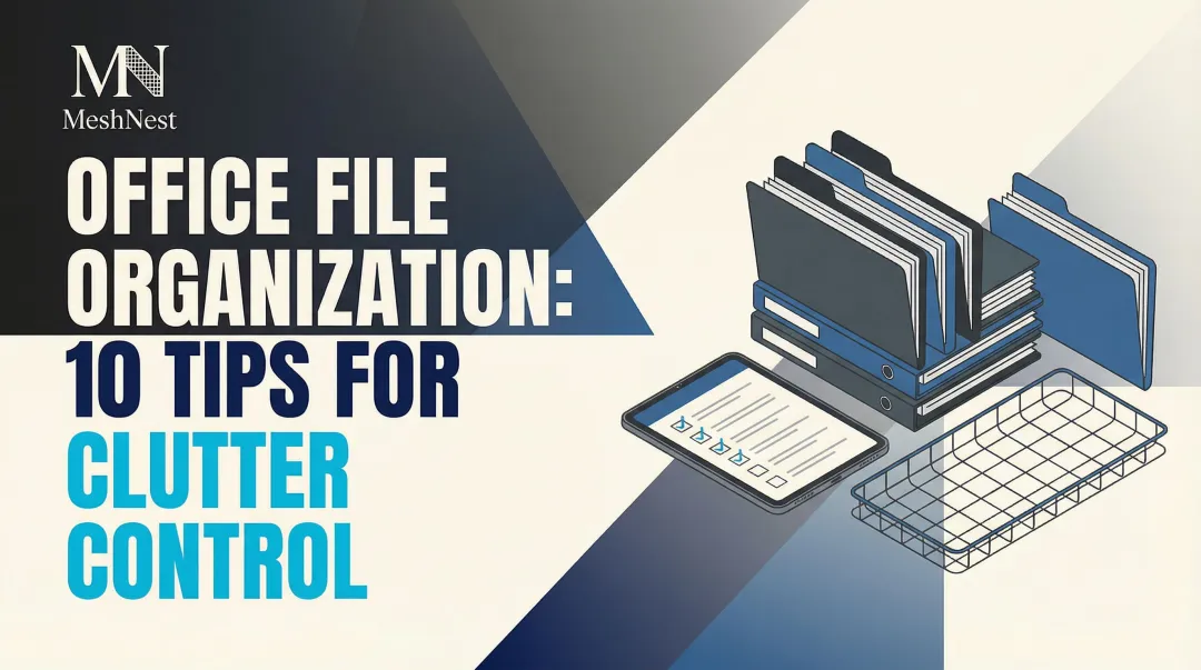 Office File Organization: 10 Tips for Clutter Control