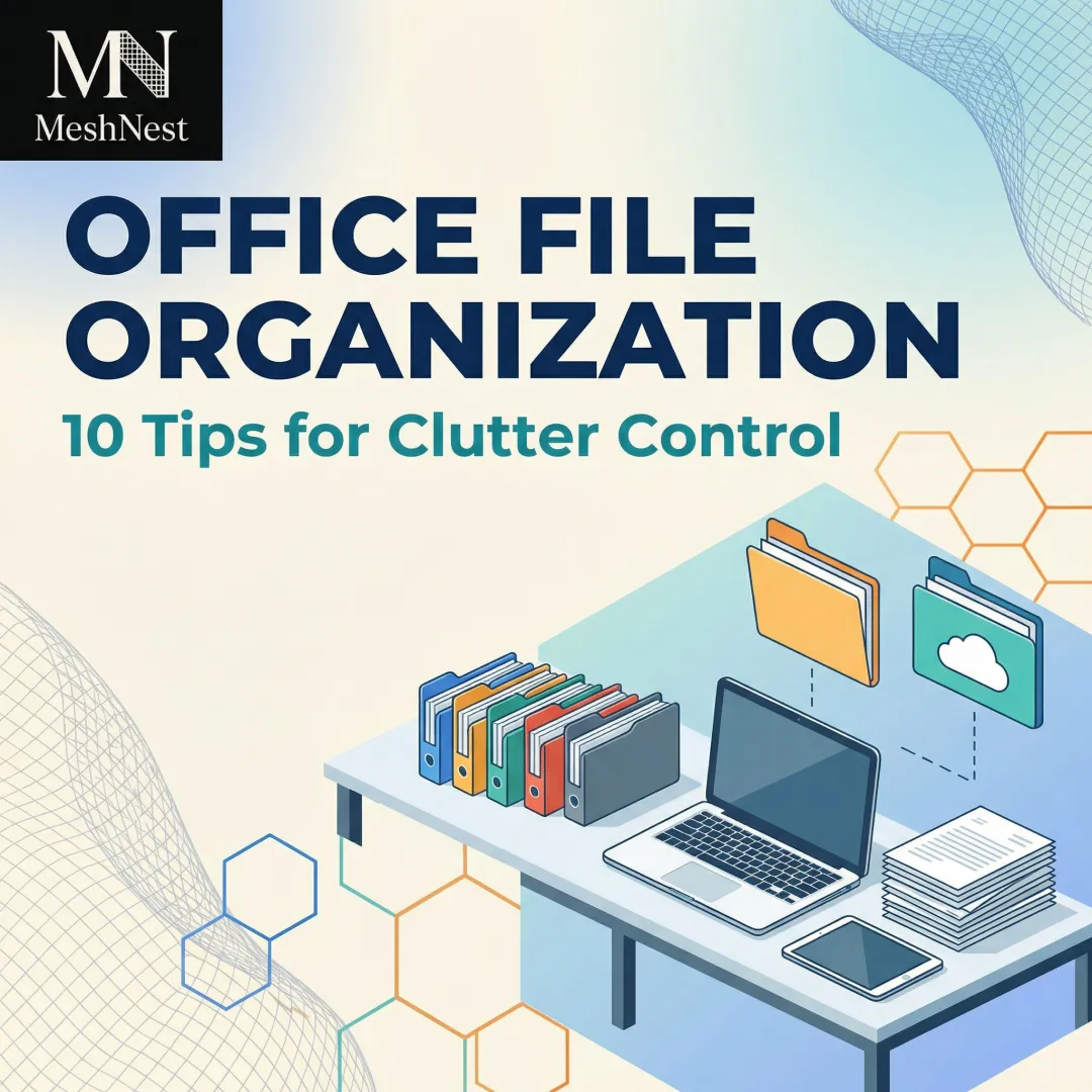 Office File Organization: 10 Tips for Clutter Control