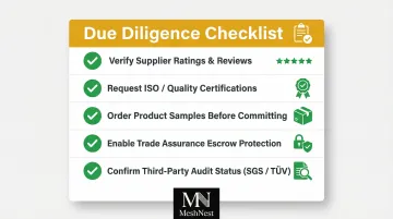 B2B global sourcing supplier vetting checklist steps for bulk stationery buyers