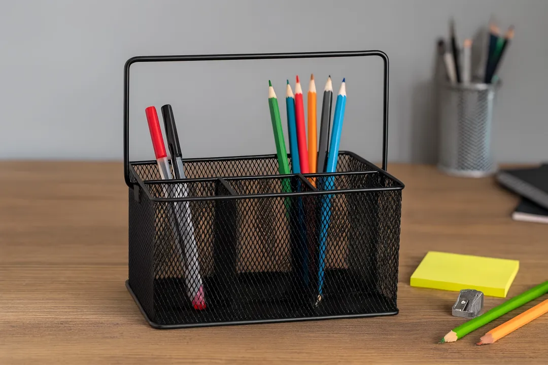Metal Mesh Pen Holder for Desk - Bulk Purchase