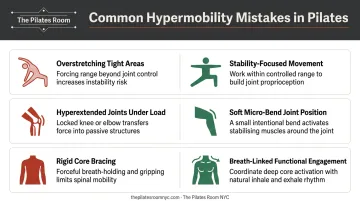 Three most common Pilates mistakes hypermobile people make and safer alternatives