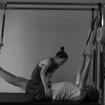 Gentle Pilates session for cancer recovery