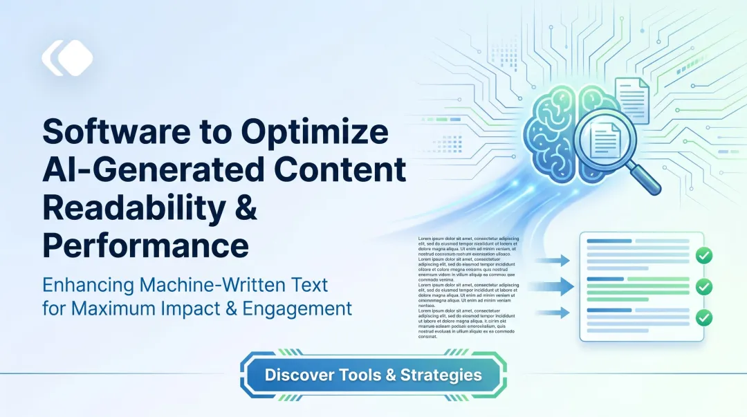 Software to Optimize AI-Generated Content Readability & Performance